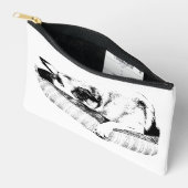 Directe kalmte, slanke bedhond etui (Open)