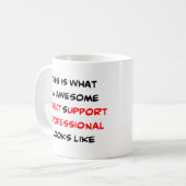 Directe ondersteuning Professionele, geweldige Mok (Voorkant links)