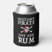 Directe piraat - voeg enkel Rum toe Blikjeskoeler (Blikje Achterkant)