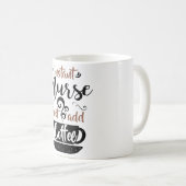 Directe verpleegster gewoon koffie toevoegen koffiemok (Voorkant rechts)