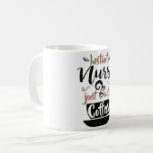 Directe verpleegster gewoon koffie toevoegen koffiemok (Voorkant links)