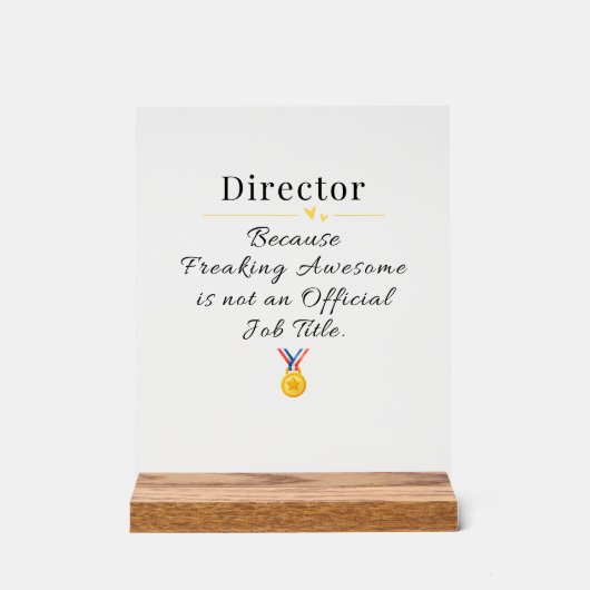 Directeur (Recto)