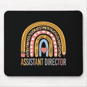 Directeur 100e dag van de school assistent manager muismat