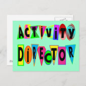 DIRECTEUR ACTIVITEIT BRIEFKAART (Voorkant / Achterkant)