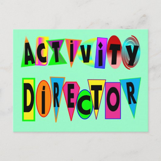 DIRECTEUR ACTIVITEIT BRIEFKAART (Voorkant)