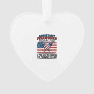 Directeur adjoint de feux d'artifice T-shirt patri