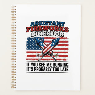 Directeur adjoint de feux d'artifice T-shirt patri