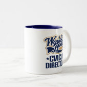 Directeur Appreciation Gift Mug de CVICU (Devant droit)