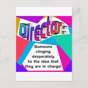Directeur Bevoegd? Briefkaart