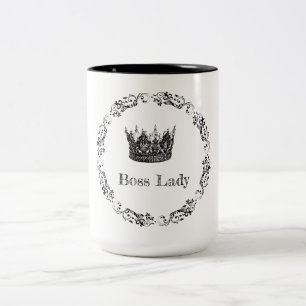 Directeur Boss Lady CEO Tweekleurige Koffiemok
