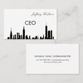 Directeur | Carte de visite professionnel (Devant / Derrière)