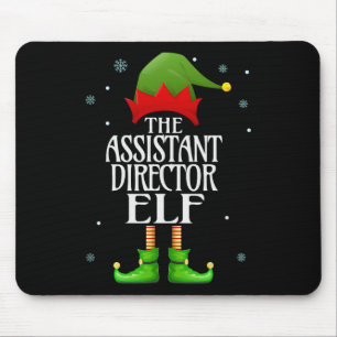 Directeur Elf Xmas Grappig Familie Matching Chr Muismat