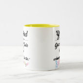 "Directeur épuisé" Appréciation Mug (Centre)