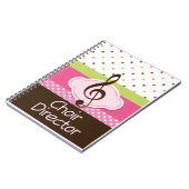 Directeur Gift Journal Notebook de choeur (Côté gauche)