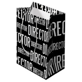 Directeur matte gift tas (medium) medium cadeauzakje