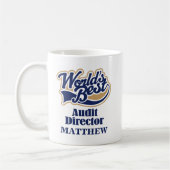 Directeur Personalized Mug Gift d'audit (Gauche)