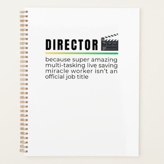 Directeur Planner (Voorkant)