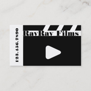 Directeur Productiebedrijf filmfilms Visitekaartje