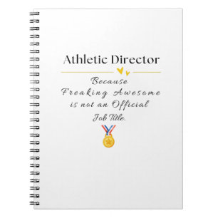Directeur sport notitieboek