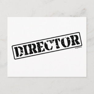 Directeur Stempel Briefkaart