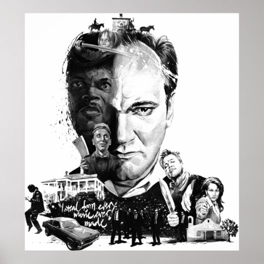 Directeur Tarantino Poster (Voorkant)