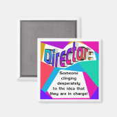 Directeur van de dienst? Magneet (Voorkant / Achterkant)