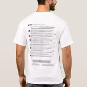 Directie Marktonderzoek T-shirt (Achterkant)