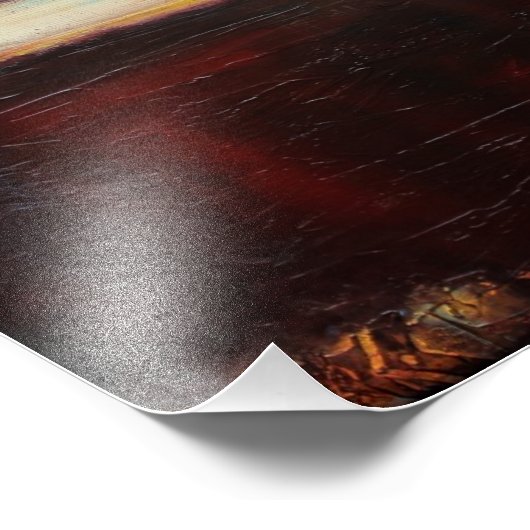 Direction - Impression artistique Abstraite (Coin)