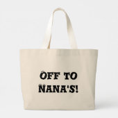 Direction Nana ! Sac cabas (Dos)