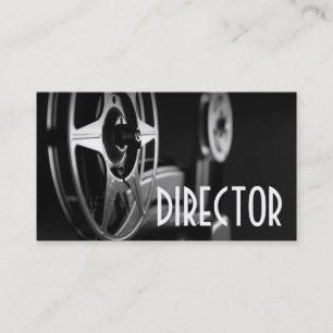 Director Clapperboard Film Movies Producent Act Visitekaartje
