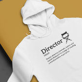 Director Definition Light Mode - Filmmaker Hoodie