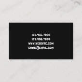 Director Producer Film Editing Editor Maker Visitekaartje (Achterkant)