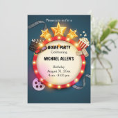 Director’s Cut Birthday Invitation  (Debout devant)