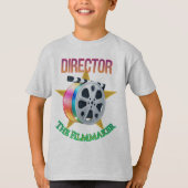 Director - The Filmmaker Boy's T-Shirt (Devant)