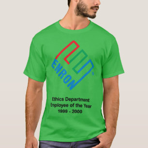 Directoraat Ethiek van de Enron werknemer van het  T-shirt