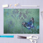  diridescent Damask Butterfly Tissuepapier (Craft)