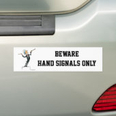 dirigent bumpersticker (Op auto)