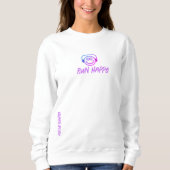 Dirigez une Sweatshirt heureuse pour les femmes (Devant)