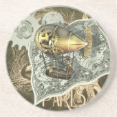 Dirigibel Onderzetter van de Ronde van de Lucht (Voorkant)