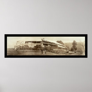 Dirigibele Shenandoah Disaster Photo 1925 Poster
