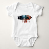 Dirigibele Zeppelin Silhouette Romper (Voorkant)