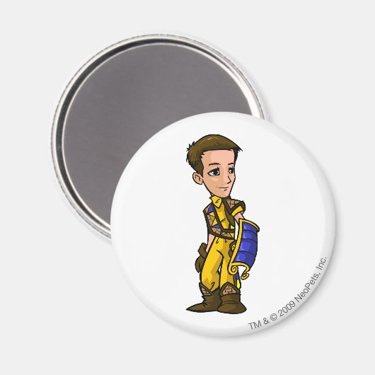 Dirigibles Losse Desert Personeelsspeler Magneet (Voorkant / Achterkant)