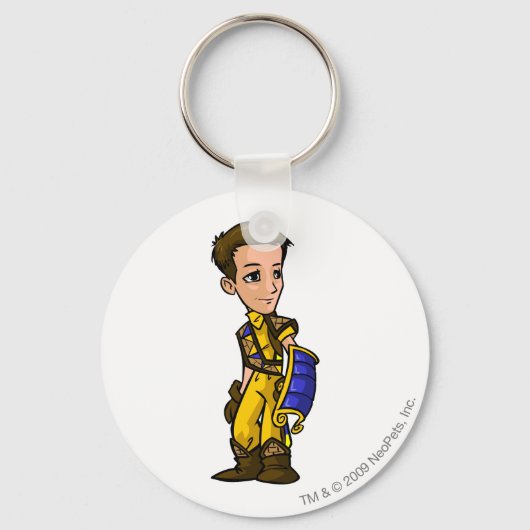 Dirigibles Losse Desert Personeelsspeler Sleutelhanger (Voorkant)