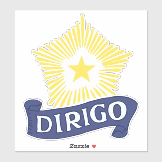 Dirigo Decal Sticker (Vel)