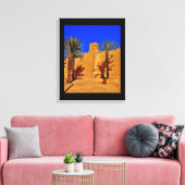 Diriyah Architecture Canvas Afdruk (Insitu (Woonkamer))