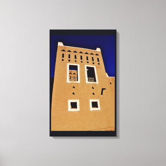 Diriyah Architecture Canvas Afdruk (Voorkant)