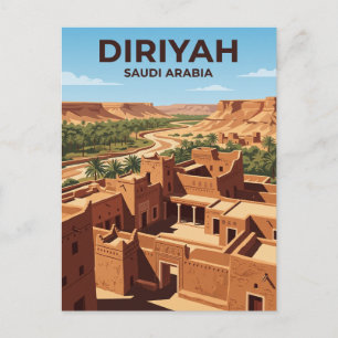 Diriyah Saoedi-Arabië Briefkaart