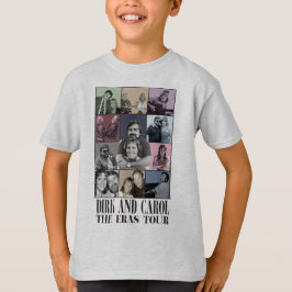 Dirk & Carol Eras Celebration Kinder T-shirt - Gri