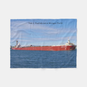 Dirk S. Van Enkevort & Michigan Trader Fleece Deken