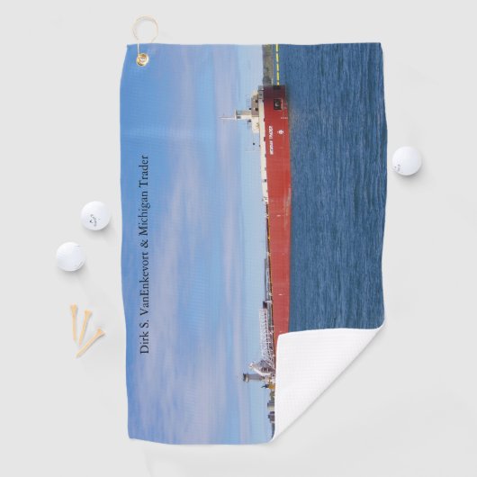 Dirk S. Van Enkevort & Michigan Trader golfhanddoe Golfhanddoek (Insitu)
